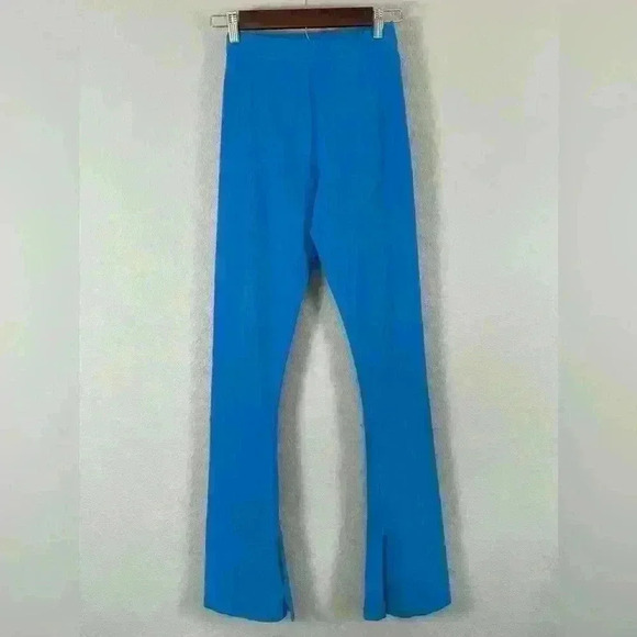EB Denim Split Hem Leggings in Methyl Blue Women's Size Small